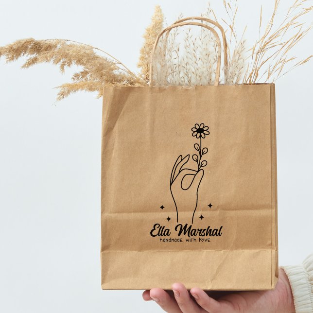 Tampons Encreurs Calligraphie Nom Élégant fait main de la marguerit (Créateur téléchargé)