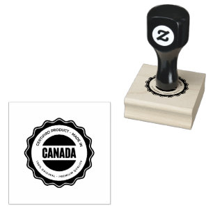 Tampons Encreurs Canada Texte Paradis Encre Sarcelle Impression Pro