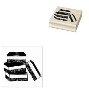 Tampons Encreurs Canadian Nanaimo Bar BC Canada Boulangerie Dessert