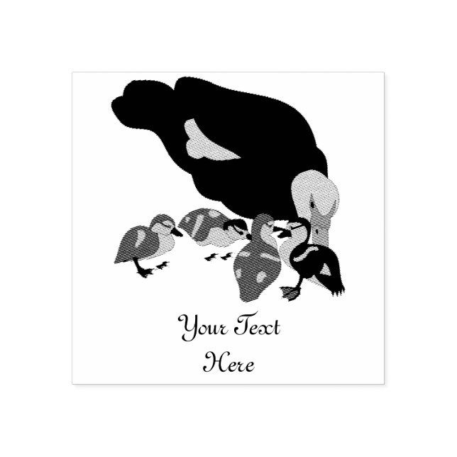 Tampons Encreurs Canard à muscovy et canard (Impression)