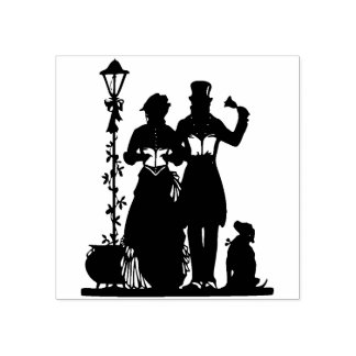 Tampons Encreurs Caroleurs de Noël Vintage et Timbre en caoutchouc 