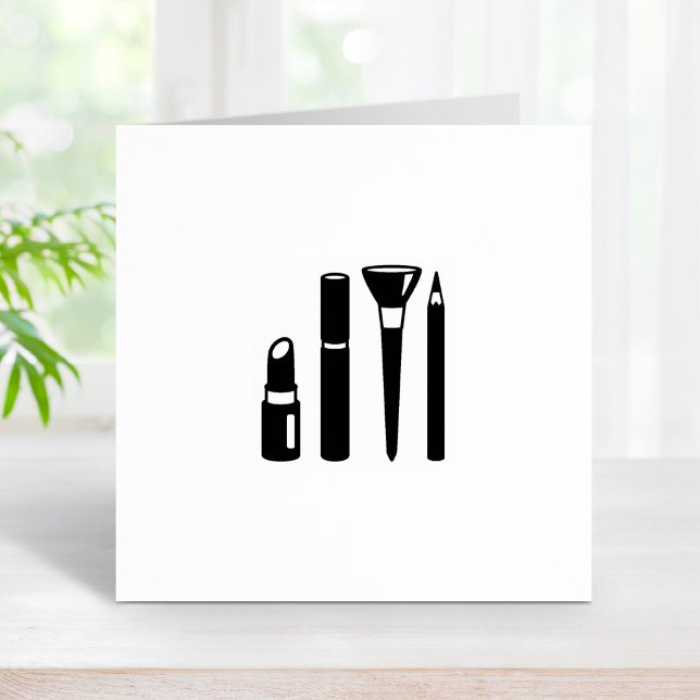 Tampons Encreurs Carte de fidélité Maquillage Cosmétique Lin Mascar (Créateur téléchargé)