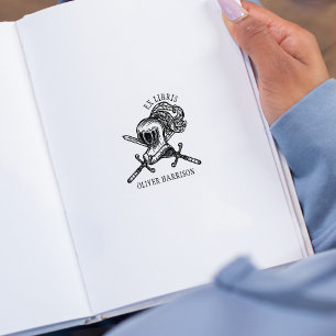 Tampons Encreurs Casque de chevalier médiéval vintage