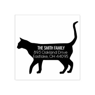 Tampons Encreurs Cat Address Stamp
