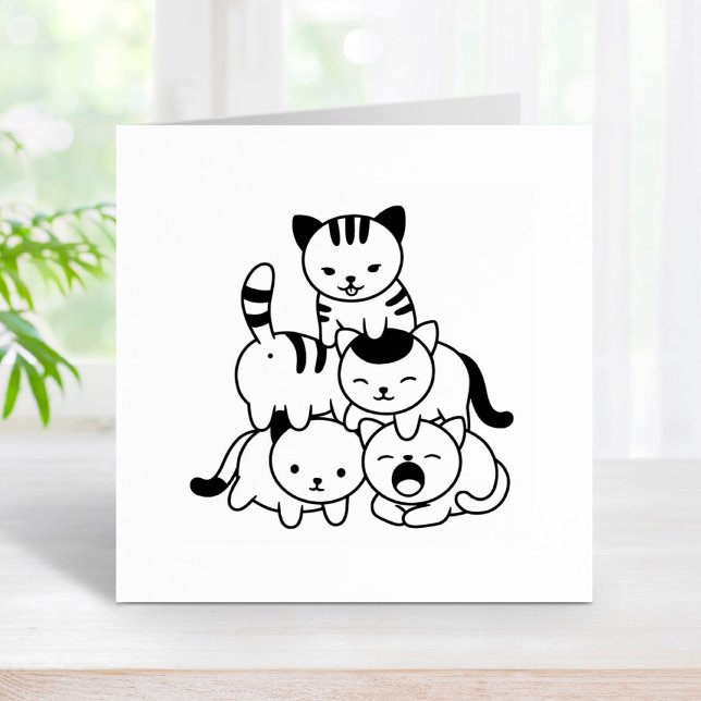 Tampons Encreurs Cat Pyramid (Créateur téléchargé)