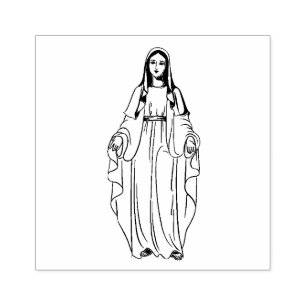 Tampons Encreurs Catholique bénie religieuse de Vierge Marie