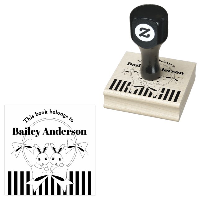 Tampons Encreurs Ce Livre Appartient À La Plate-Forme Des Enfants M (Tamponné)