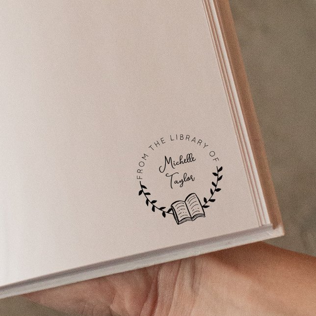 Tampons Encreurs Cercle de livre de la bibliothèque de (Créateur téléchargé)