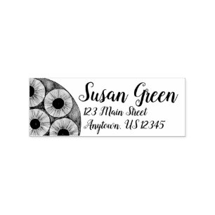 Tampons Encreurs Cerisier D'Ananas À L'Arrière Boulangerie De Fruit