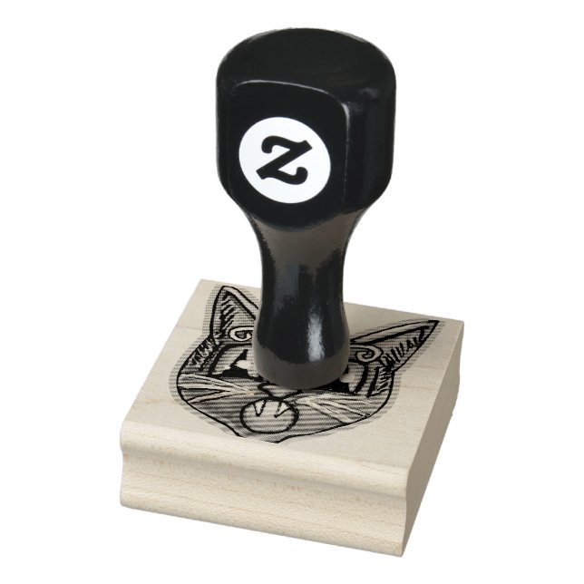 Tampons Encreurs Chat à la roulette Vintage Halloweenies (Tampon)