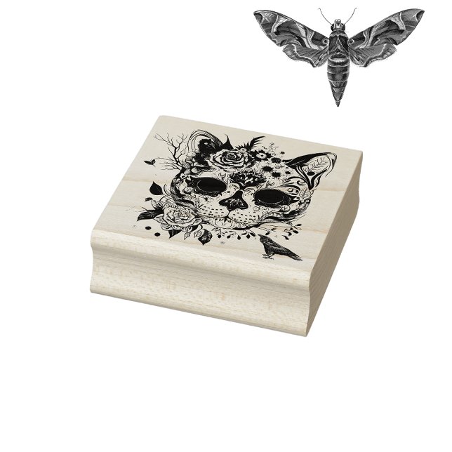 Tampons Encreurs Chat d'Halloween (Créateur téléchargé)