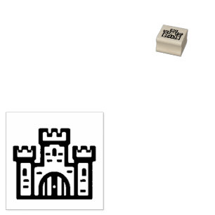Tampons Encreurs Château de Rubber Stamp