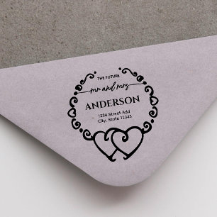 Tampons Encreurs chemin de fer cardiaque Futur m. mrs Adresse de re
