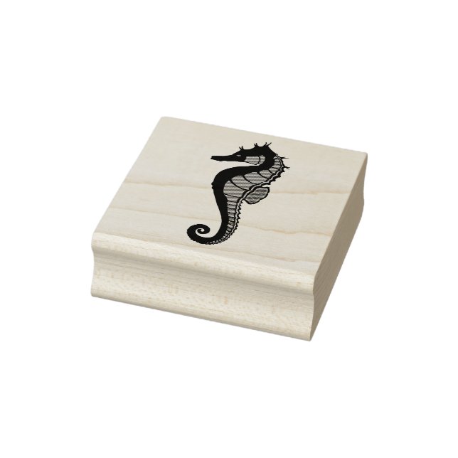 Tampons Encreurs Cheval de mer, mer, cheval, océan, forme (Tampon)