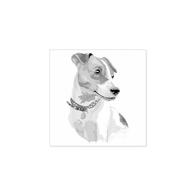 Tampons Encreurs Chien Chiot Plus Mignon Bébé Jack Russell (Impression)