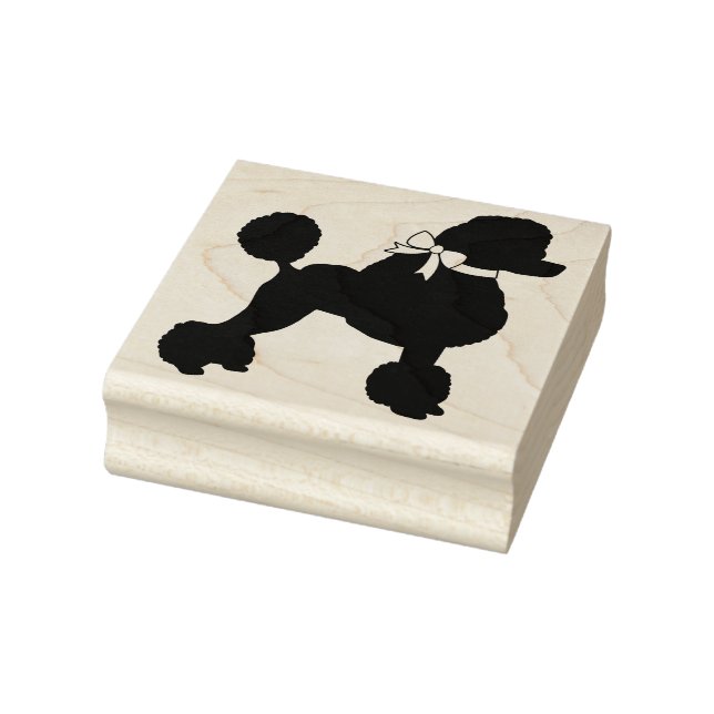 Tampons Encreurs Chien de caniche chiot (Tampon)