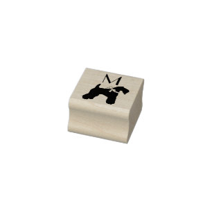 Tampons Encreurs Chien de Kerry Blue Terrier Chien Chien Puppy