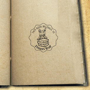 Tampons Encreurs Chien de Terrier de Taureau mou