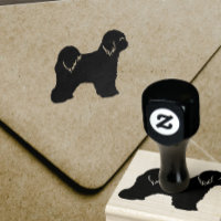Chien Tibétain de race Terrier Silhouette