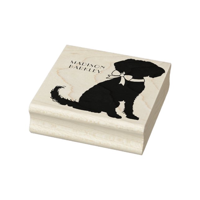 Tampons Encreurs Chiots Chien Schnoodle (Tampon)