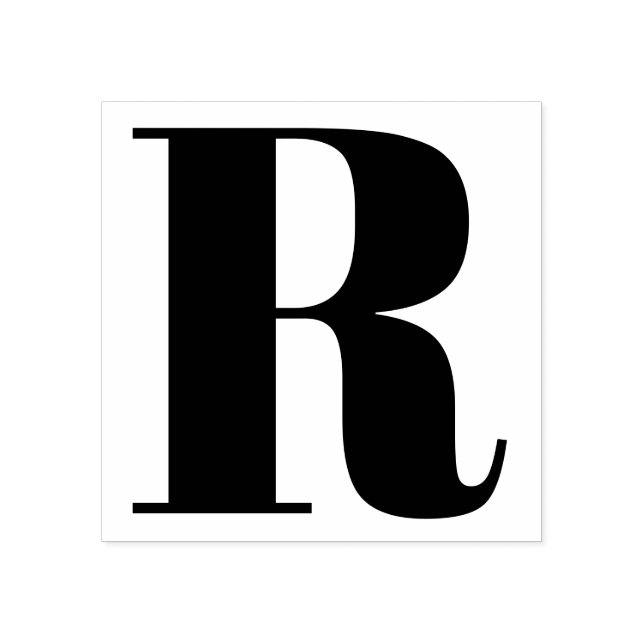 Tampons Encreurs Choisissez votre propre lettre | Style de police : (Impression)