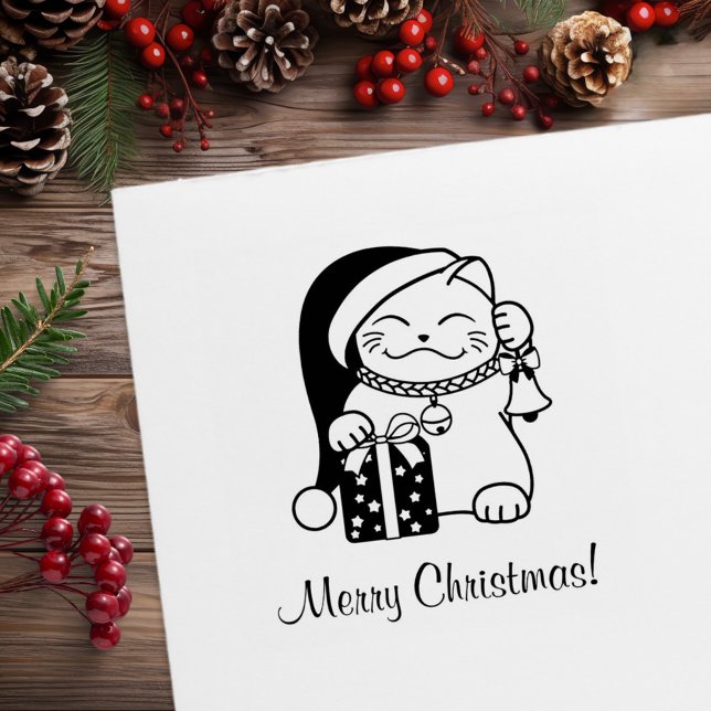 Tampons Encreurs Christmas Cat (Créateur téléchargé)