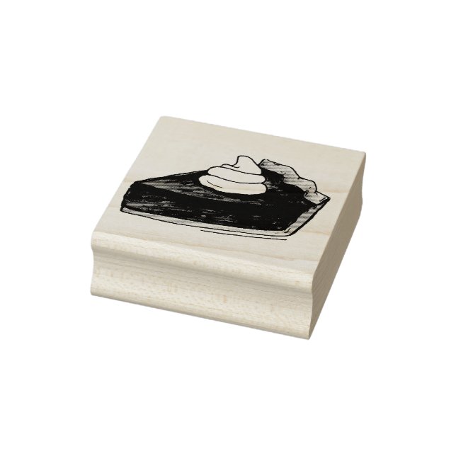 Tampons Encreurs Citrouille Pie Slice Thanksgiving Diner Dîner d'au (Tampon)