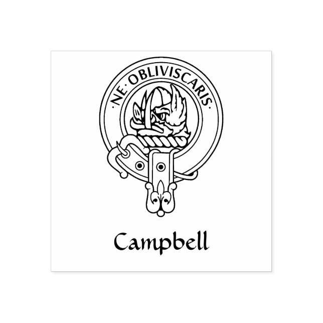 Tampons Encreurs Clan Campbell Crest (Impression)