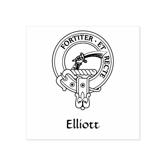 Tampons Encreurs Clan Elliott Crest (Impression)