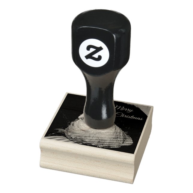 Tampons Encreurs Clara Claus Groundhog Timbre en caoutchouc de Noël (Tampon)