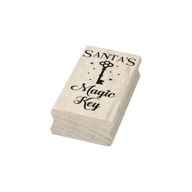 Tampons Encreurs Clé magique Père Noël mignonne (Tampon)