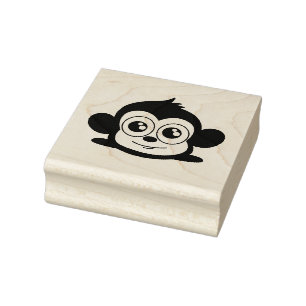 Tampons Encreurs Clipart de singe mignon