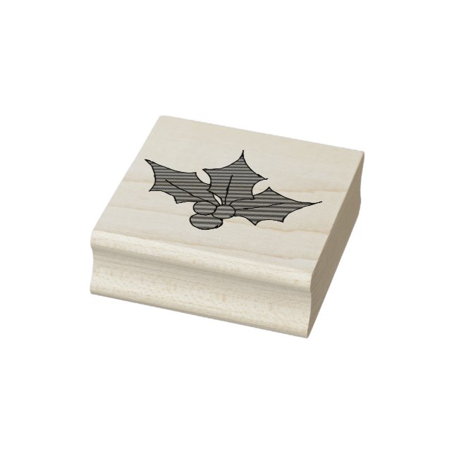 Tampons Encreurs Clipart Feuille Holly Clipart Clip Art Holly Feuil (Tampon)