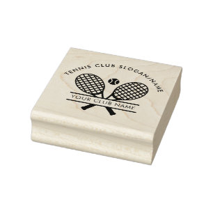 Tampons Encreurs Club de tennis de pelouse moderne Nom Bureau de l'