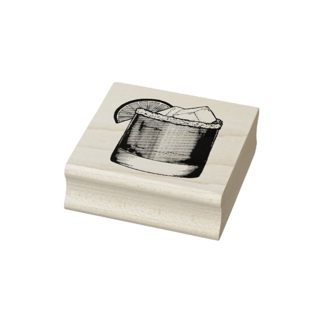 Tampons Encreurs Cocktail d'été Margarita Boisson Mixte Lime Sel (Tampon)