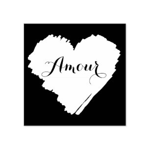 Tampons Encreurs Coeur français KiniArt