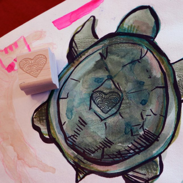 Tampons Encreurs Coeur mignon (Créateur téléchargé)