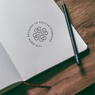 Tampons Encreurs Coeurs De Vêtement Lucky Personnalisé À Partir Du