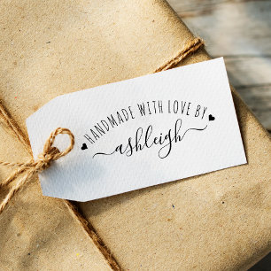 Tampons Encreurs Cœurs doux & écriture artisanale avec amour Nom