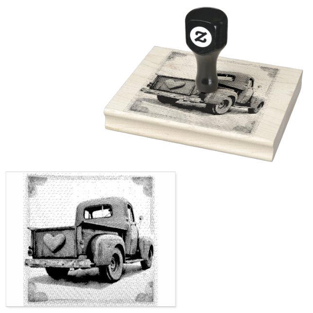 Tampons Encreurs Coeurs vintages : Ramassage Vintage Coeurs Valenti (Tamponné)