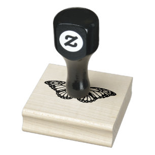 Tampons Encreurs conception vectorielle papillon