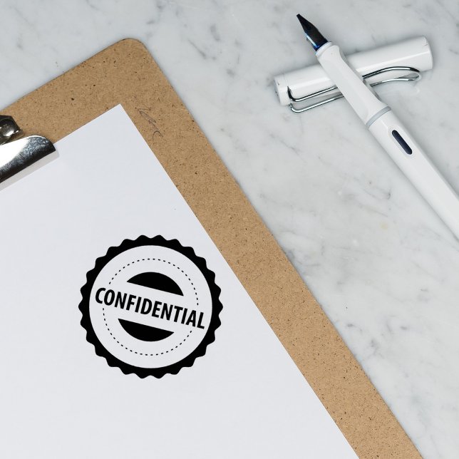 Tampons Encreurs Confidentiel, Comptable, Petite Entreprise    (Créateur téléchargé)