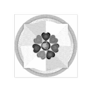 Tampons Encreurs Couleurs pastel & coeurs violets battre