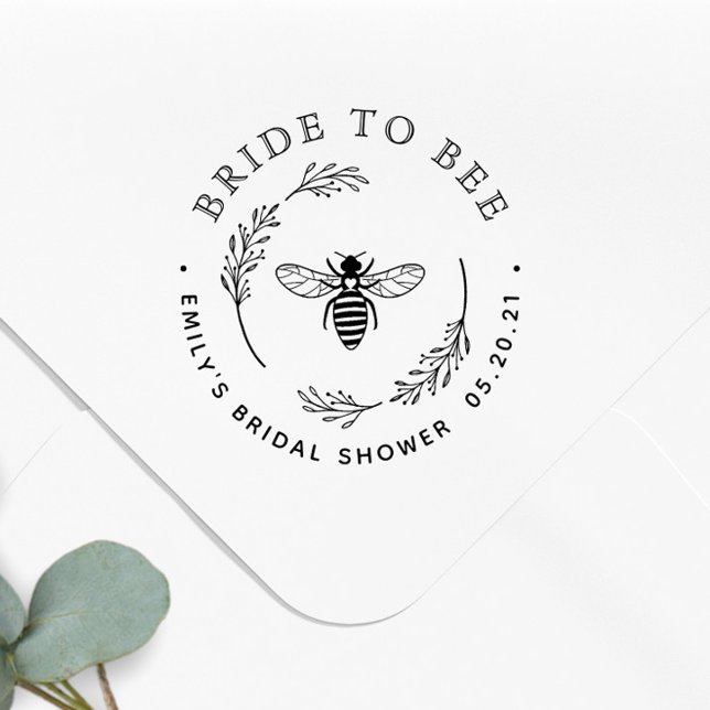 Tampons Encreurs Couronne botanique rustique Bride to Bee Enterreme (Créateur téléchargé)