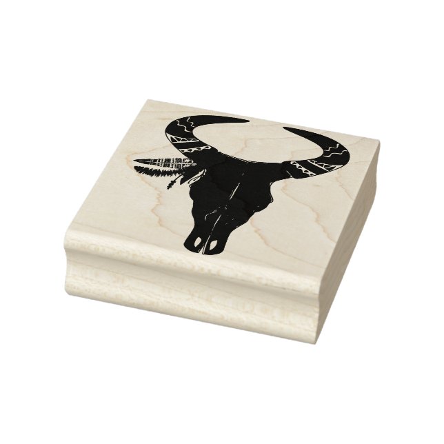 Tampons Encreurs Crâne d'animal tribal (Tampon)
