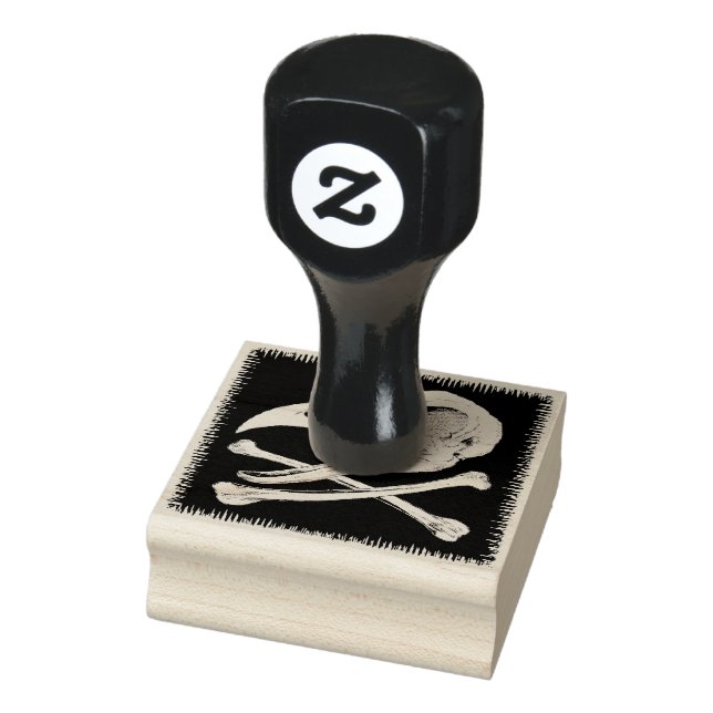 Tampons Encreurs Crâne de coq et os croisés (Tampon)