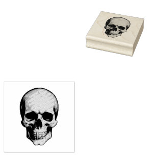 Tampons Encreurs Crâne Vintage moderne Happy Halloween Horreur