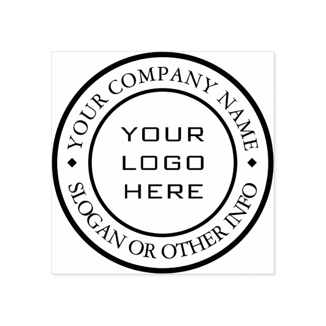 Tampons Encreurs Create Your Own Custom Business Logo  (Impression)