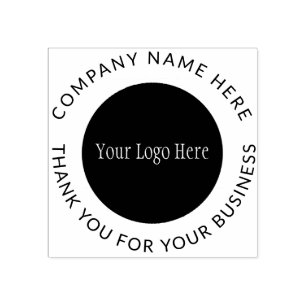 Tampons Encreurs Créez simplement votre propre entreprise de logo