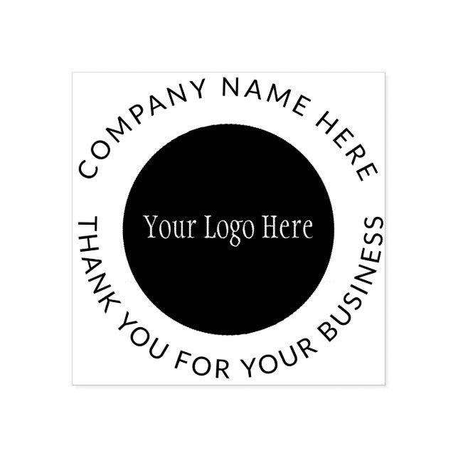 Tampons Encreurs Créez simplement votre propre entreprise de logo (Impression)